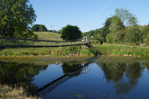 Hebden Suspension Bridge